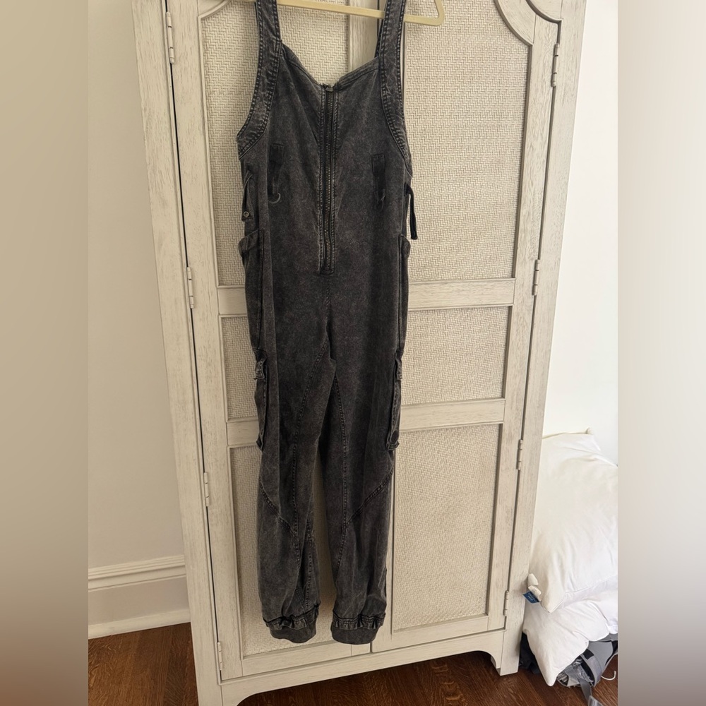 FP Movement by Free People Charcoal Jumpsuit - Picture 3 of 4